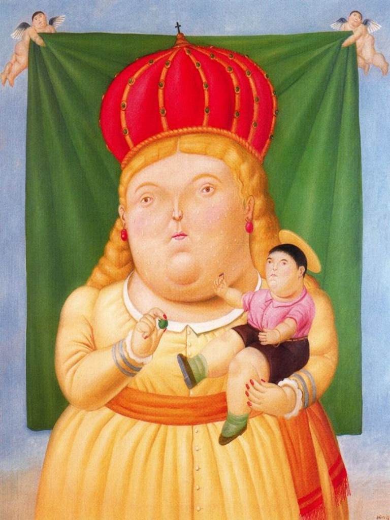 Fernando Botero Nuestra Senora de Colombia